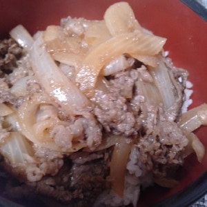 しょうが香る牛丼